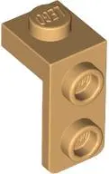 Tan Bracket 1 x 1 - 1 x 2