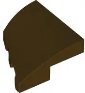 Brown Wedge 2 x 2 x 2/3 Right