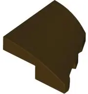 Brown Wedge 2 x 2 x 2/3 Left