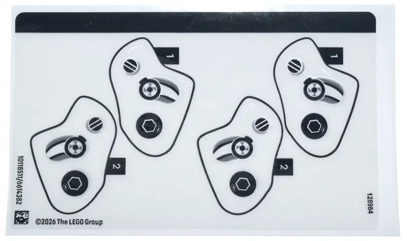 Sticker Sheet for Set 43017, Sheet 1 - (10118511/6614382)