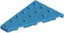 Azure Wedge, Plate 6 x 4 Left