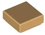 Tan Tile 1 x 1