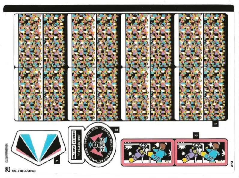 Sticker Sheet for Set 43019 - (10116506/6594721)