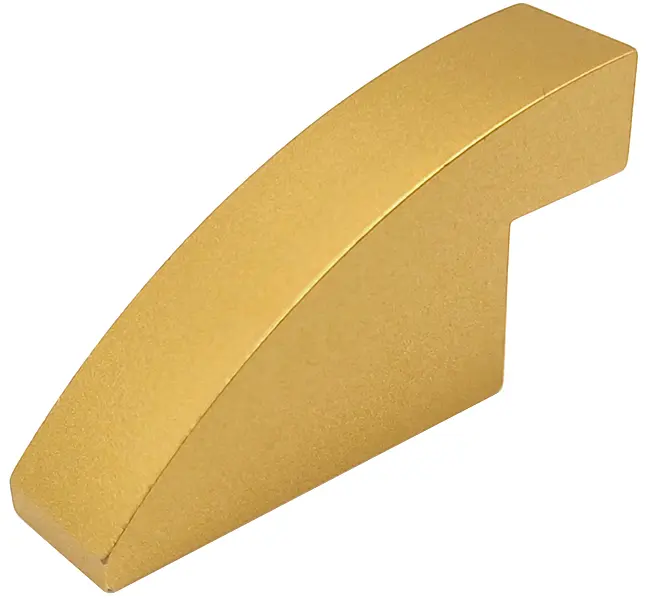 Gold Slope, Curved 4 x 1 x 1 2/3