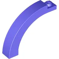 Violet Arch 1 x 5 x 3 1/3 Curved Top