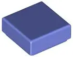 Violet Tile 1 x 1