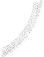 Technic, Gear Rack 11 x 11 Curved