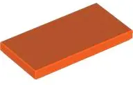 Orange Tile 2 x 4