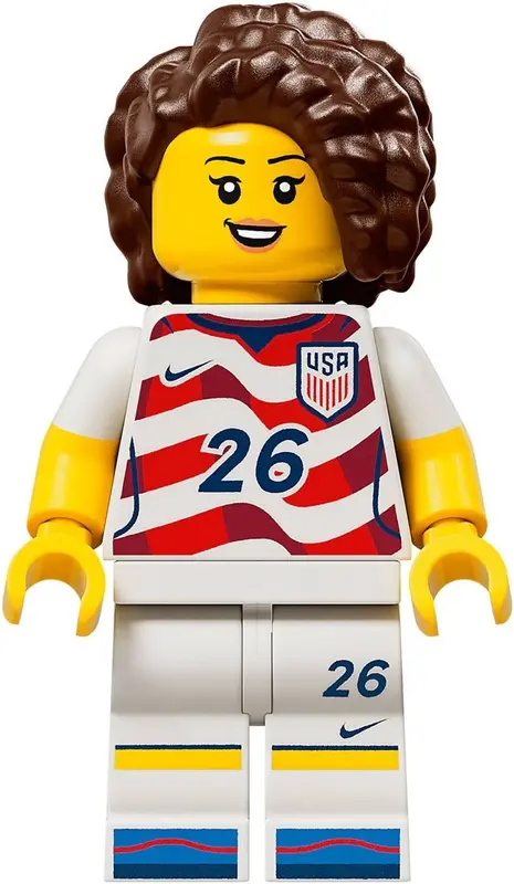 Player - Female, US Team, Stripes Jersey