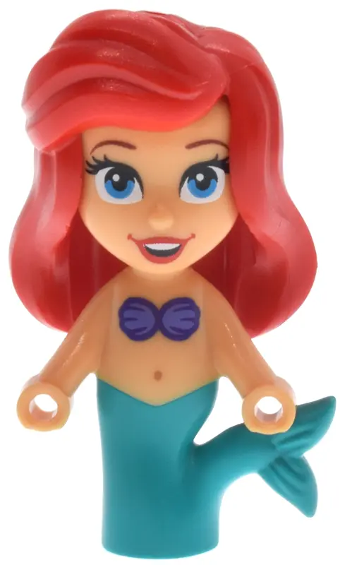 Mermaid (Medium Tan) - Micro Doll, Open Eyes