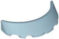 Blue Windscreen 3 x 6 x 1 Curved