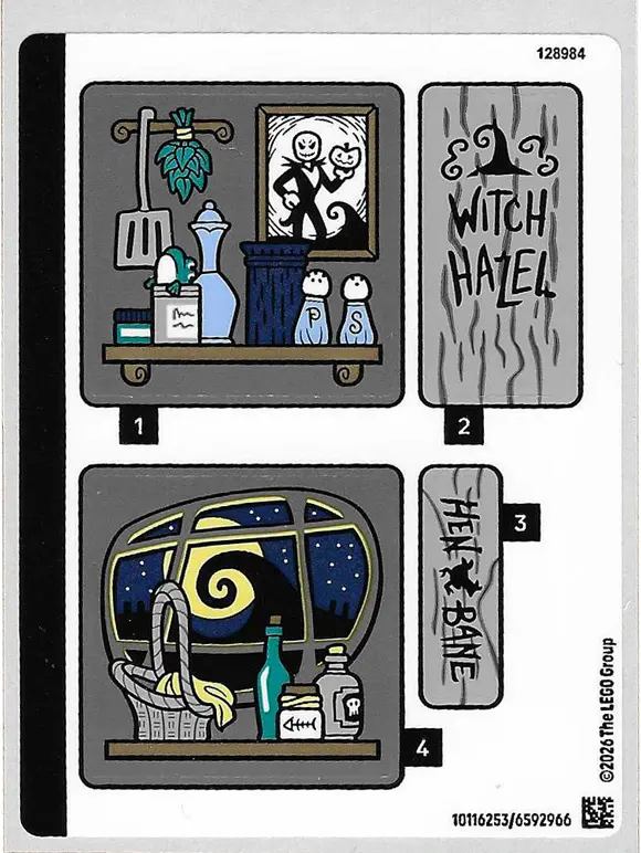 Sticker Sheet for Set 43288 - (10116253/6592966)