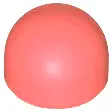Brick, Round 1 x 1 x 2/3 Dome Top