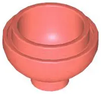 Brick, Round 2 x 2 Dome Bottom