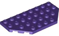 Purple Wedge, Plate 4 x 8 Cut Corners