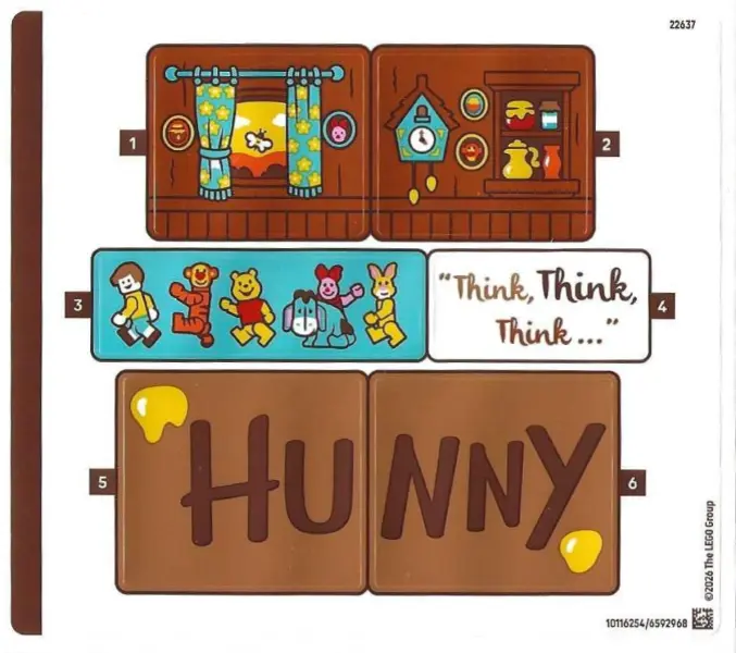 Sticker Sheet for Set 43300 - (10116254/6592968)