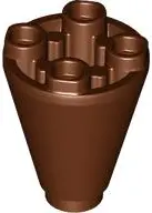 Brown Cone 2 x 2 x 2 Inverted