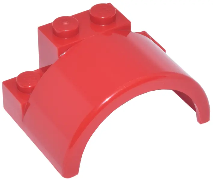Vehicle, Mudguard 4 x 3 x 1 2/3 with Arch Round, Wide Cylinder