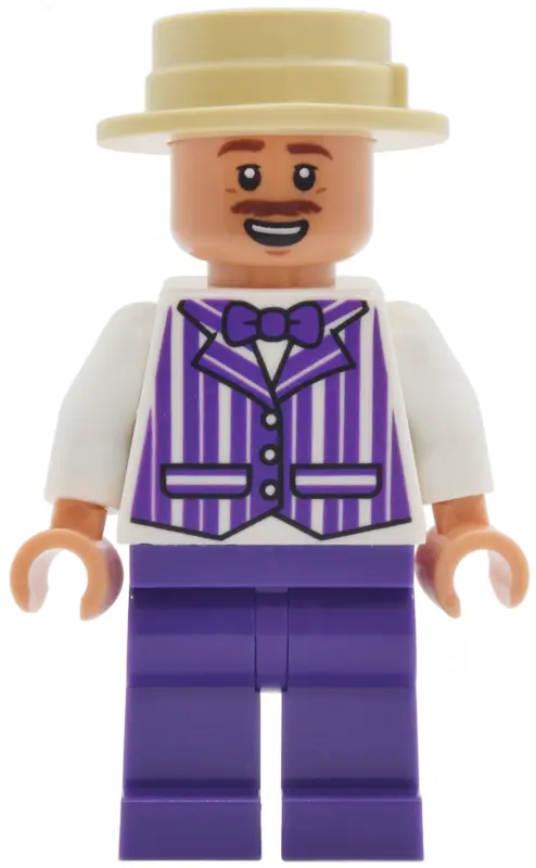Dans Quartet Member - Dark Purple Suit