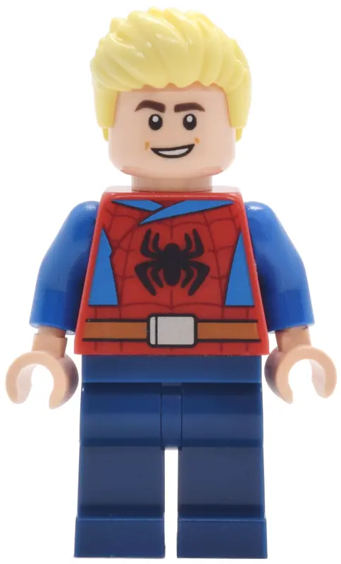 Street, U.S.A. Park Guest - Male, Red Spider-Man Top, Dark Blue Legs