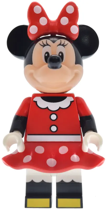 Mouse - Red Polka Dot Plastic Skirt