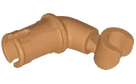 Medium Nougat Arm with Technic Pin with Medium Nougat Hand