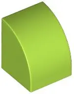 Slope, Curved 1 x 1