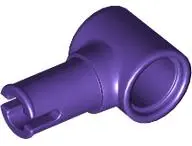 Purple Technic, Pin with Friction Ridges and Pin Hole
