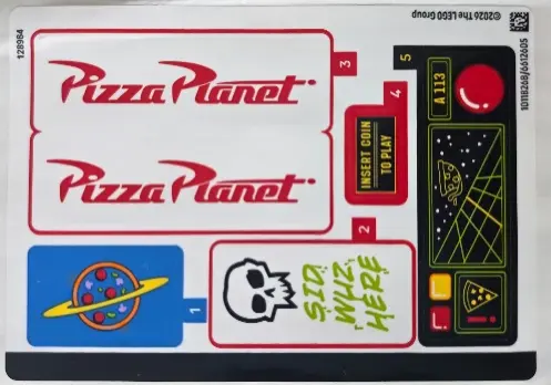 Sticker Sheet for Set 43307 - (10118268/6612605)