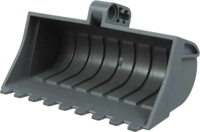 Bluish Gray Technic Digger Bucket 5 x 8