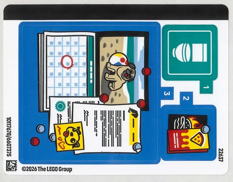 Sticker Sheet for Set 60494 - (10117678/6607375)
