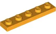 Light Orange Plate 1 x 5
