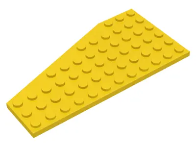 Yellow Wedge, Plate 12 x 6 Right