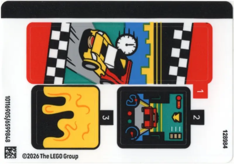 Sticker Sheet for Set 60496 - (10116905/6599848)