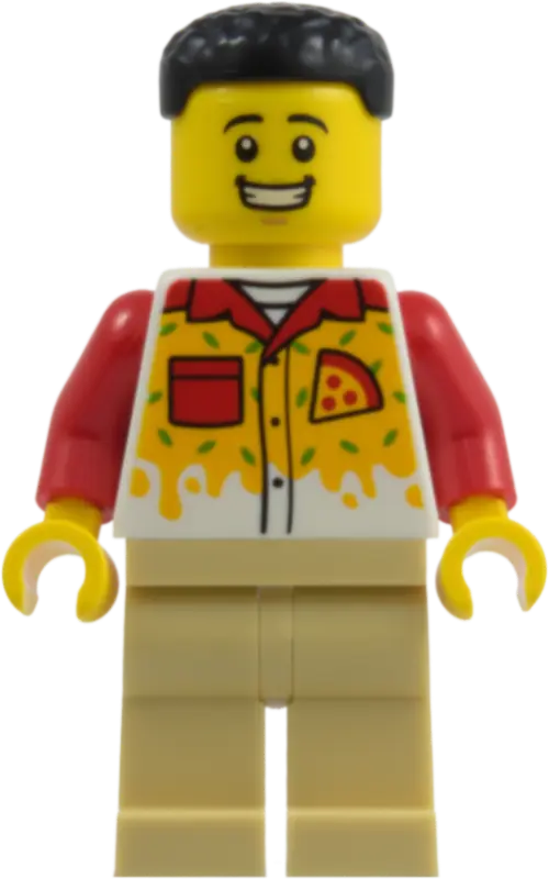 Chef - Male, Tan Legs, Black Hair