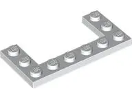 Plate, Modified 3 x 6 with 2 x 4 Cutout