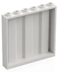 Panel 1 x 6 x 5 with Corrugated Profile