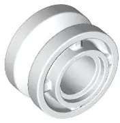 Wheel 11mm D. x 8mm with Center Groove, 4 Spokes