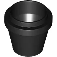 Container, Flowerpot with Groove on Top