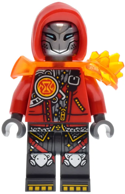 - Robot with Red Hood and Trans-Orange Armor