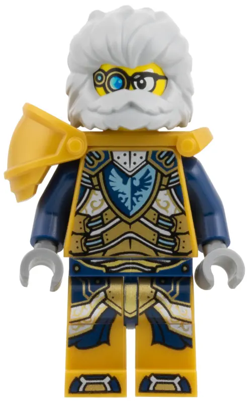 Oz - Pearl Gold Suit and Armor, Dark Blue Arms