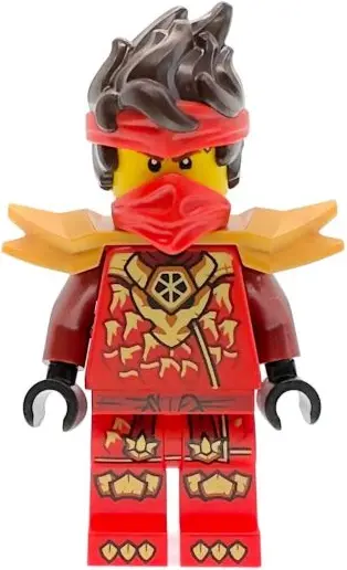 - Dragons Rising, Tunic with Dragon Head, Hair, Wide Pearl Gold Shoulder Armor