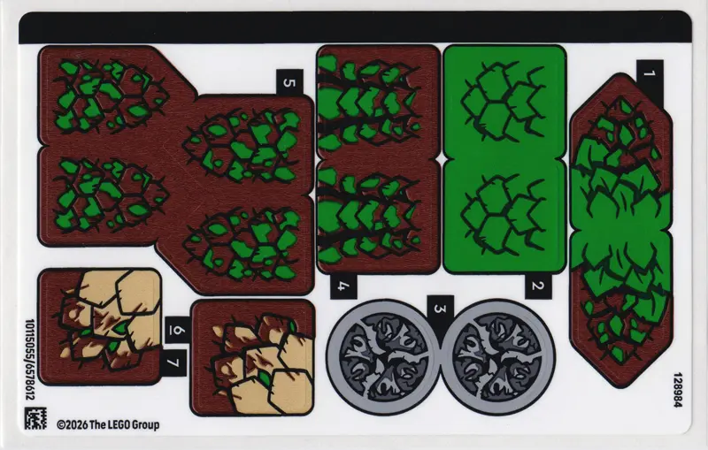Sticker Sheet for Set 71859 - (10115055/6578612)