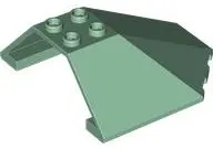 Green Windscreen 6 x 6 x 2 Canopy