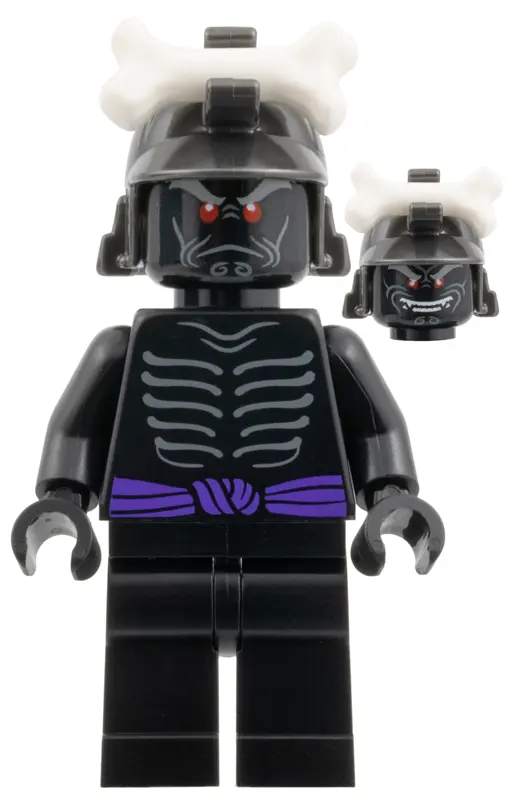 Garmadon - Legacy, Pearl Dark Gray Helmet