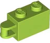 Brick, Modified 1 x 2 with Bar Handle on End - Bar Flush with Edge