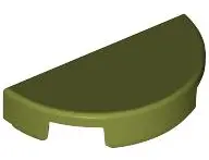 Green Tile, Round 1 x 2 Half