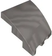 Silver Wedge 3 x 2 Left No Studs