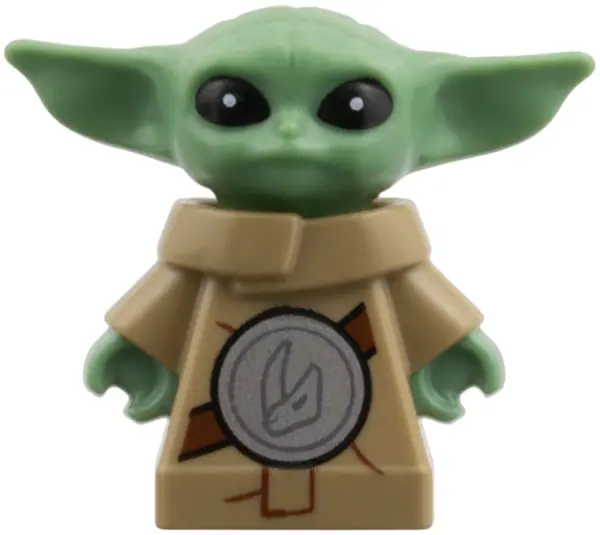 Din Grogu / The Child / 'Baby Yoda' - Long Robe, Beskar Rondel with Mudhorn Signet