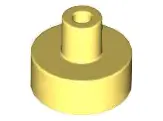 Light Yellow Tile, Round 1 x 1 with Bar and Small Pin Hole